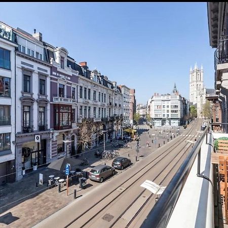 Modern Appartement In Hartje Gent ภายนอก รูปภาพ